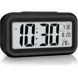 Venisymlis Digitalna Budilka, Digitalna Led Ura S Prikazom Temperature, Prenosna Zrcalna Budilka Z 2 Alarmoma, (22060520) Cene