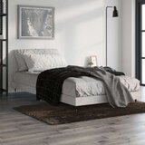 vidaXL Okvir kreveta boja betona 90x200 cm od konstruiranog drva | shoptok.hr