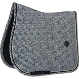 Kentucky Horsewear Skakalna podsedelnica "Pied-de-Poule" - črna | Shoptok.si