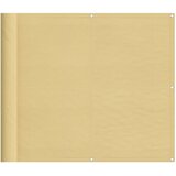Balkonski zaslon boja pijeska 90x300 cm 100 % poliester Oxford | shoptok.hr