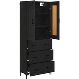  Highboard 2 kom. Crni hrast 69,5 x 34 x 180 cm | shoptok.hr