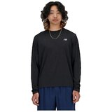 New Balance Majice z dolgimi rokavi T-shirt Athletics Noir Črna | Shoptok.si