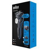 Braun Series 5 51-B1500s električni brivnik + nadomestna glava Blue | Shoptok.si