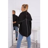 Kesi Insulated sweatshirt with back zipper black Cijene