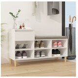  Omarica za čevlje bela 102x36x60 cm inženirski les | Shoptok.si