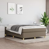 The Living Store Box spring postelja z vzmetnico taupe 140x200 cm blago - Box Spring Postelja, (21513179) Cene
