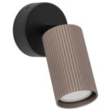 SPOT svetiljka TUNE 1xGU10/10W/230V crna/braon | Eponuda.com