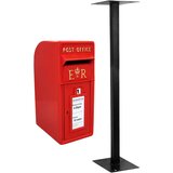 Monster red royal poštni nabiralnik s stojalom, (21569729) u