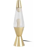 Leitmotiv Namizna svetilka v zlati barvi (višina 37 cm) Glitter –