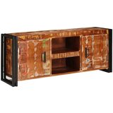 TV ormar Šareni 120 x 30 x 50 cm masivno obnovljeno drvo | shoptok.hr