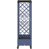  Povišeni krevet s mrežom i krovom Siva 203,5 x 40 x 129 cm PP | Eponuda.ba