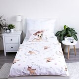 Jerry Fabrics Bombažna otroška posteljnina za otroško posteljico 100x135 cm Bambi "Beige" – | Shoptok.si