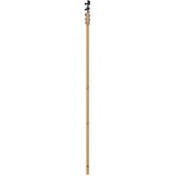  Klizna vrata Prirodna i crna 86 x 211 cm Masivna borovina | shoptok.hr