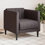 SOFA fotelja od tkanine tamnosmeđi | shoptok.hr