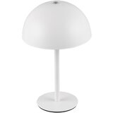  Mat bela LED namizna svetilka s kovinskim senčilom (višina 21 cm) Munoz – | Shoptok.si