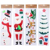  Božićna naljepnica za prozor s blagdanskim motivima 15x55 cm | shoptok.hr