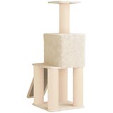  Mačje drvo s sisalnim postoljima za grebanje Krem 146 cm | Eponuda.com