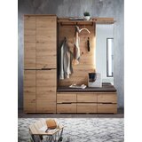 Voleo garderobna omara barve grafita, hrast artisan | Shoptok.si