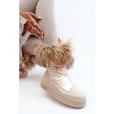 Big Star Women's Snow Boots With Fur Beige | ePonuda.com