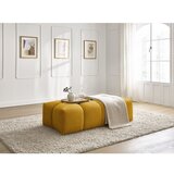 Bobochic Paris Gorčično rumen tabure iz tkanine bouclé Everest – | Shoptok.si