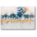  Slikana slika na platnu APSTRAKT 90x60 cm (umjetničke slike) Cijene