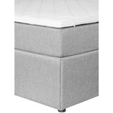 P & B POSTELJA Z VZMETNICO 90 cm x 200 cm , tekstil svetlo siva | Shoptok.si