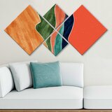 Wallity slika 4MDF18268292331, 60x115 cm, 4 dela | ePonuda.com