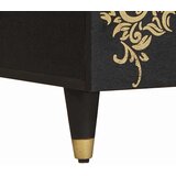  Kava Stol Crna 100 x 54 x 40 cm Čvrsto drvo manga | shoptok.hr