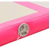  Strunjača na napuhavanje s crpkom 600 x 100 x 10 cm PVC roza | shoptok.hr