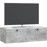 TV ormar za zid Betonska siva 98 x 41 x 30 cm Konstruirano drvo | shoptok.hr