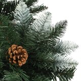  Umjetno osvijetljeno božićno drvce sa šiškama 210 cm | shoptok.hr