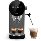 Klarstein Furore aparat za espresso od nehrđajućeg čelika, kompaktni digitalni zaslon od 20 bara, 2 šalice | shoptok.hr