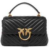 Pinko Torbe LOVE LADY PUFF MINI CL Črna
