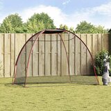 vidaXL Golf pripomočki za trening Črna 314 x 150 x 206 cm Poliester | Shoptok.si
