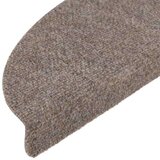  Ljepljivi tepisi za stepenice 20 kom krem 56 x 17 x 3 cm | shoptok.hr