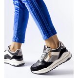 Gemre Black and white Cecchi sneakers | Shoptok.si