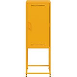  Visoka komoda boja senfa 36 x 39 x 107 cm čelična | Eponuda.com