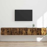 TV zidni ormar Zidne 2 pcs Dimljeni hrast 98 x 31 x 29,5 cm | shoptok.hr