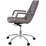 MID.YOU Vrtljivi Stol Saranto, Siva, Vklj. Dekor Blazine | Shoptok.si