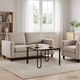  Stolić za kavu Dimljeni hrast 59 x 59 x 45 cm Konstruirano drvo | shoptok.hr