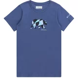 Columbia Tehnička sportska majica 'Mission Lake' morsko plava / akvamarin / golublje plava / crna