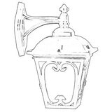 Opviq Vanjska zidna lampa BAP-68181-BSY-M4, 33 cm, IP65, E27, 40W, Crna | Eponuda.ba