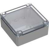 TRU COMPONENTS TC-10860728 univerzalno kućište 134.70 x 134.70 x 60.10 polikarbonat svijetlosiva 1 St. u