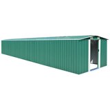 The Living Store Vrtna lopa zelena 257x779x181 cm pocinkano jeklo - Vrtna Lopa, (21751356) Cene