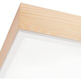  plafonsko svetlo natural square 4xE27/15W/230V 48x48 cm bor/bela | Eponuda.com