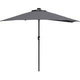  Vrtni suncobran Antracit 294 x 150 x 224 cm Poliester i čelik | shoptok.hr