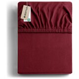 DecoKing Plahta s gumom Amber 220-240x220 cm, bordo Slike