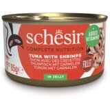 Schesir Hrana za Mačke Tuna i Škampi Želeu Complete Nutrition Jelly 85g | ePonuda.com
