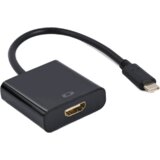 GEMBIRD EUROPE USB adapter Type-C to HDMI adapter 4K@30Hz, 15 cm, black, GEMBIRD, A-CM-HDMIF-03 Cijene