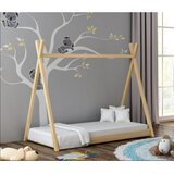  Drveni dječji krevet Tipi - svijetlo drvo - 180x80 cm | shoptok.hr
